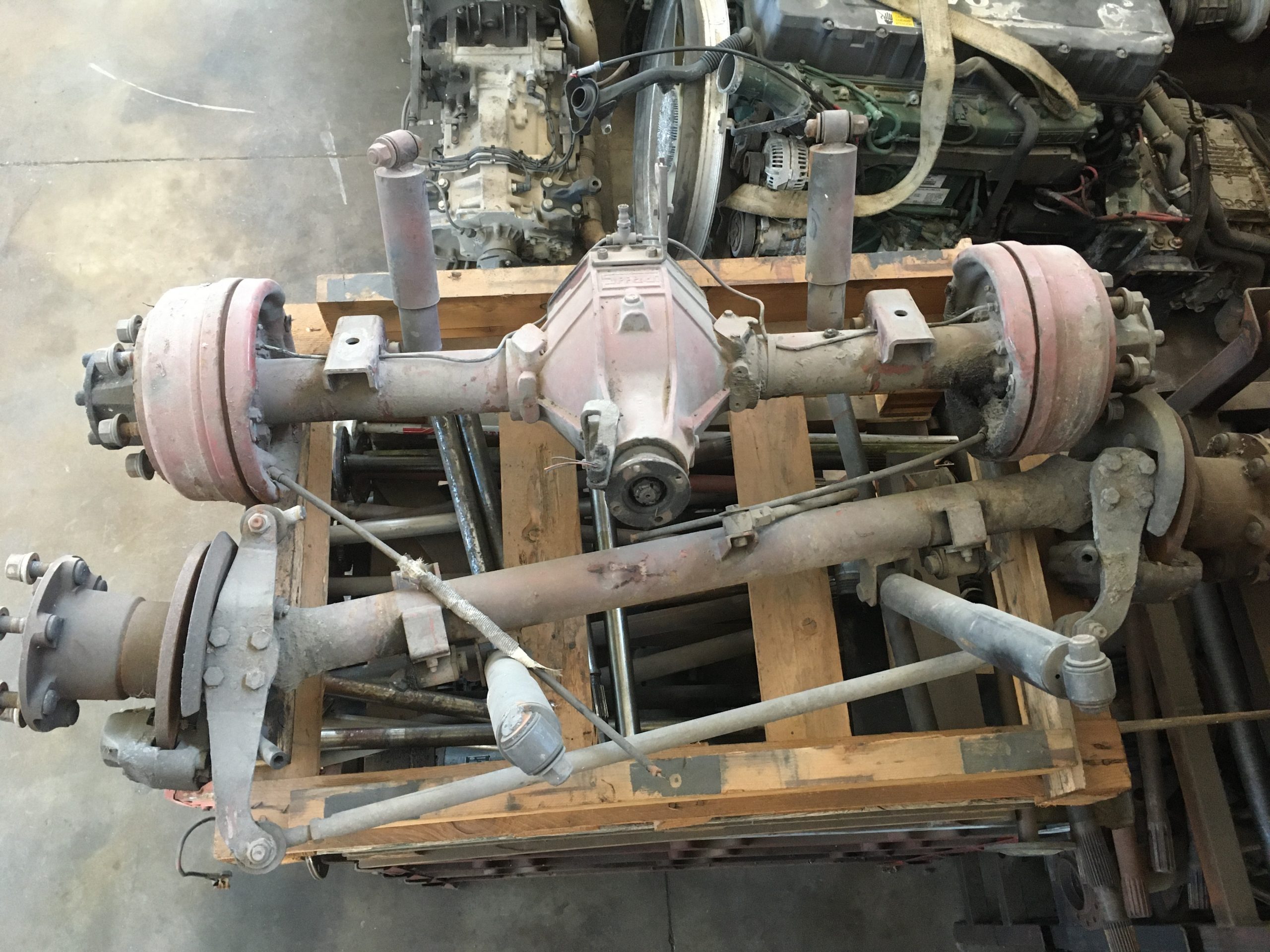 Ponte differenziale con assale anteriore Effedi