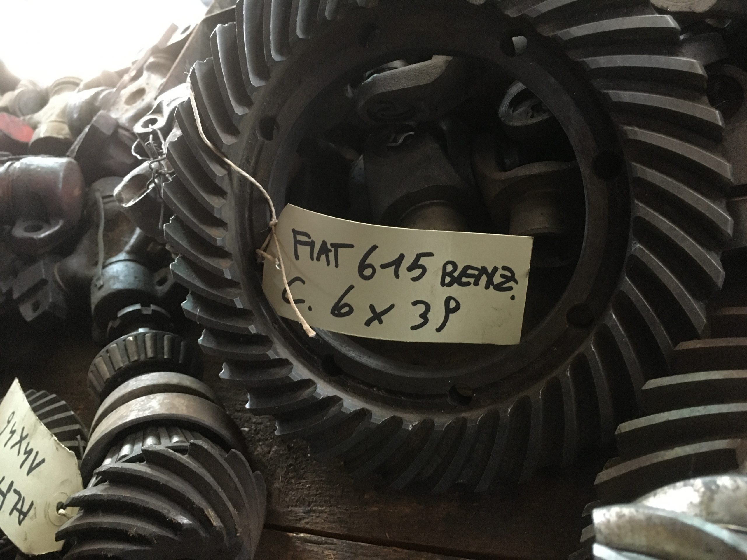 Coppia conica Fiat 615 (benzina)