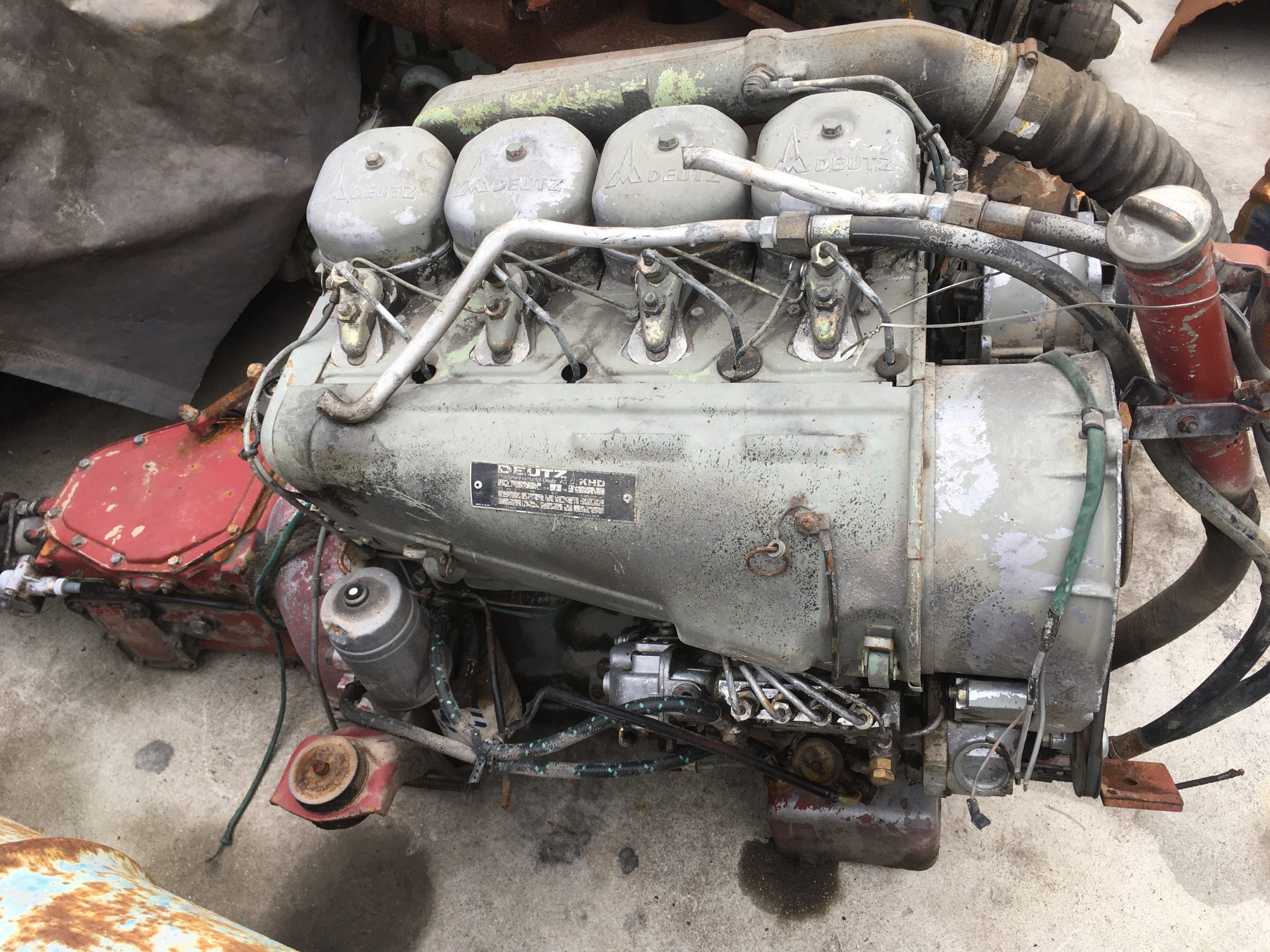 Motore Deutz 4 cilindri