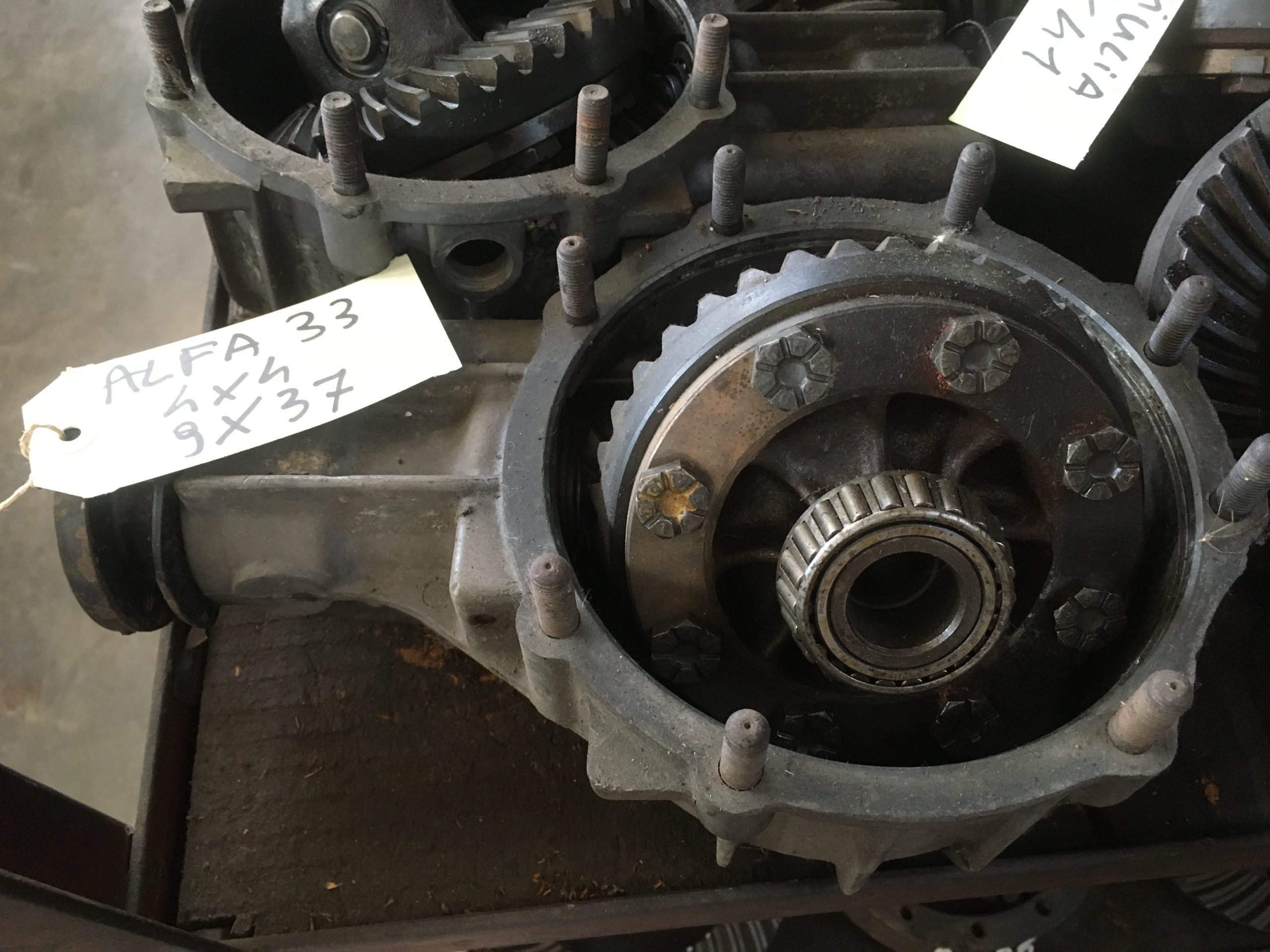 Coppia conica / Gruppo differenziale Alfa 33 (4×4)