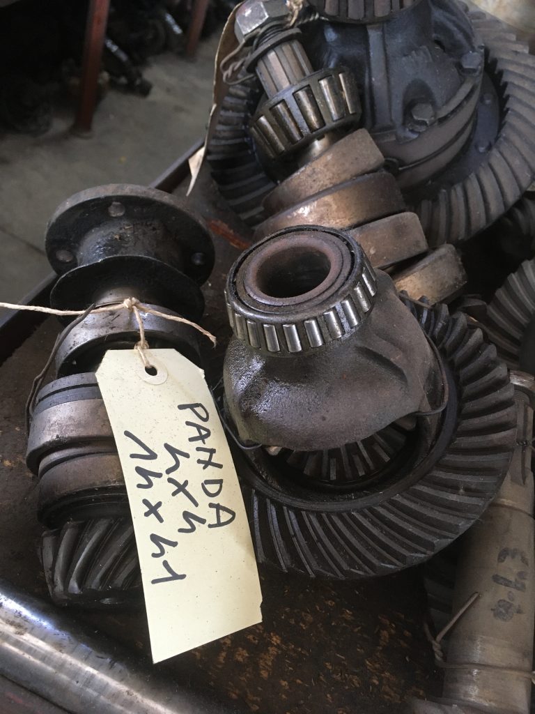 Coppia conica / Gruppo differenziale Fiat Panda (4×4)