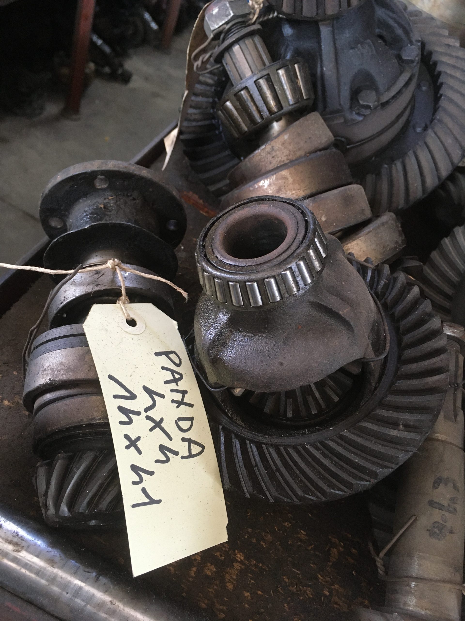 Coppia conica / Gruppo differenziale Fiat Panda (4×4)