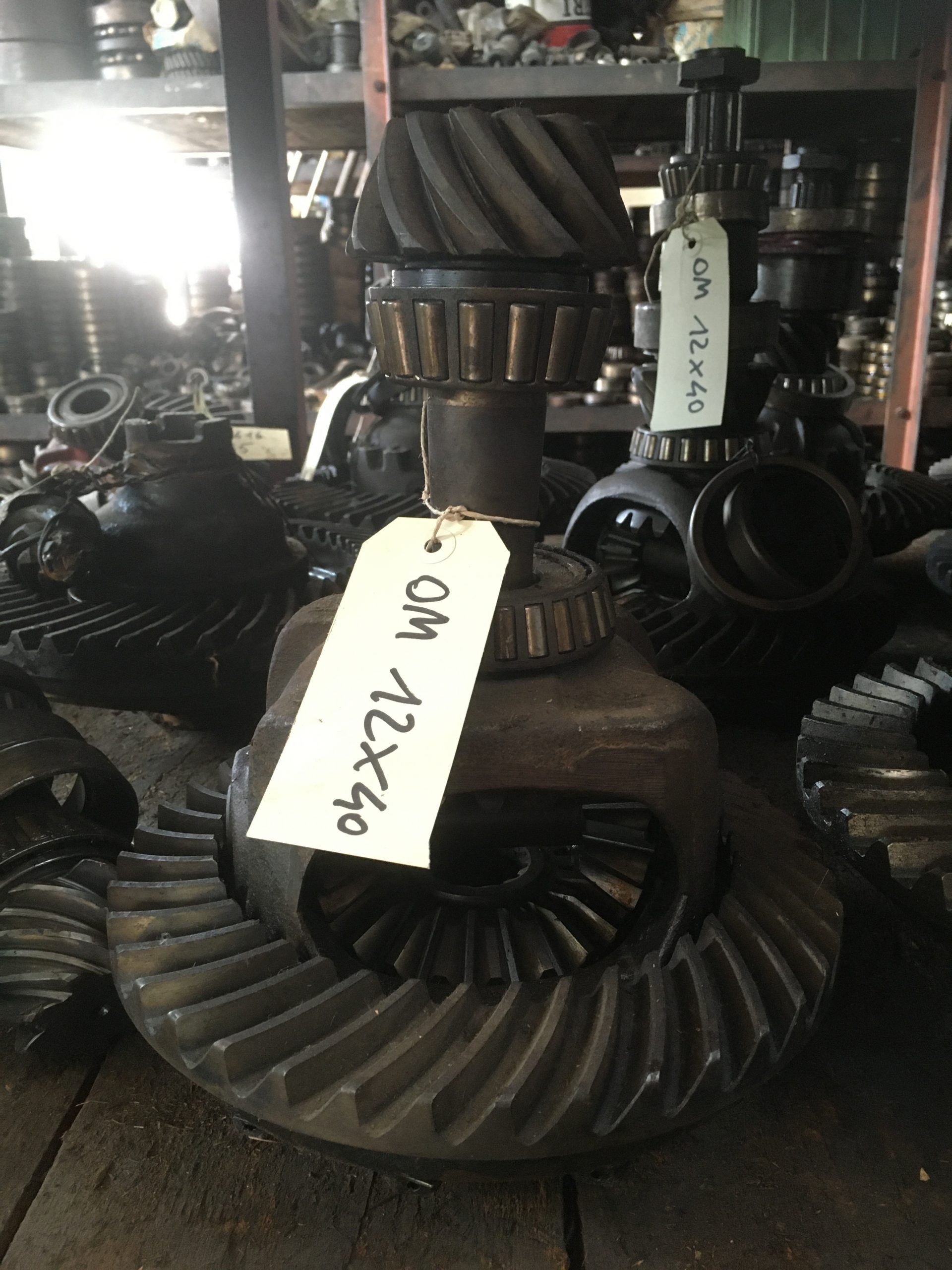 Coppia conica / Gruppo differenziale OM 40 – Fiat 50 (Lupetto)