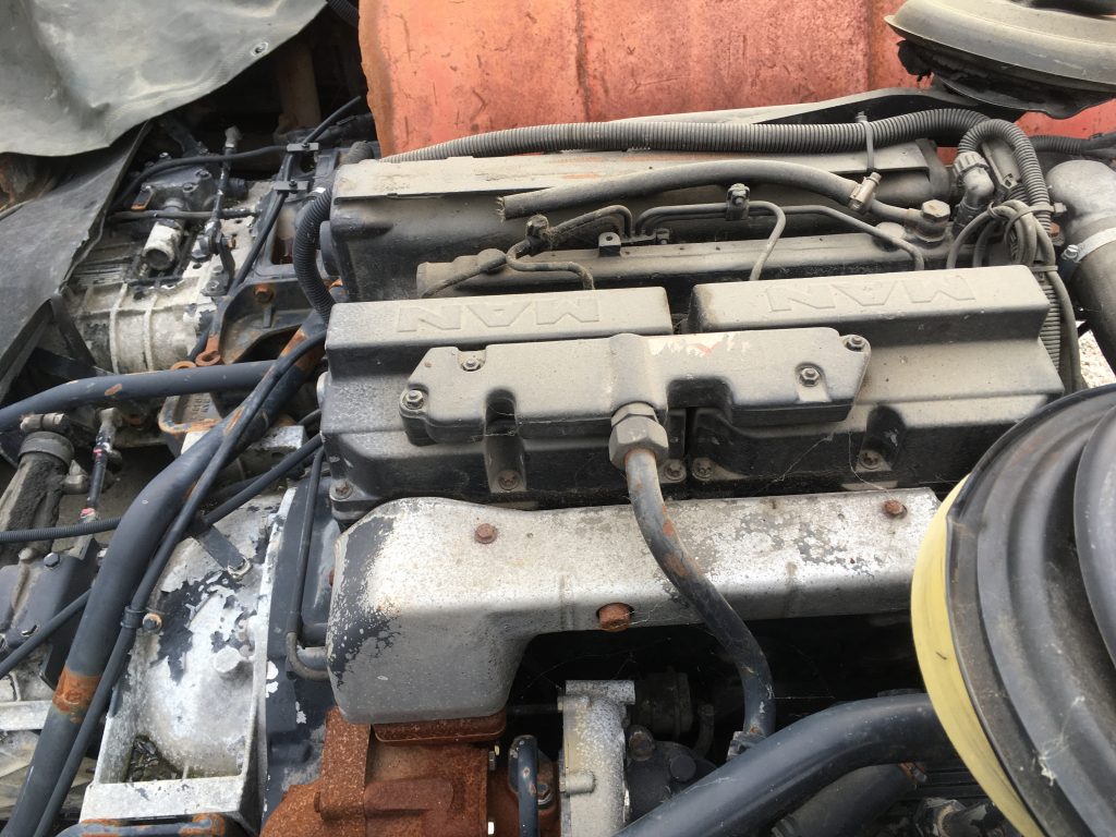 Motore Man 4 cilindri turbo