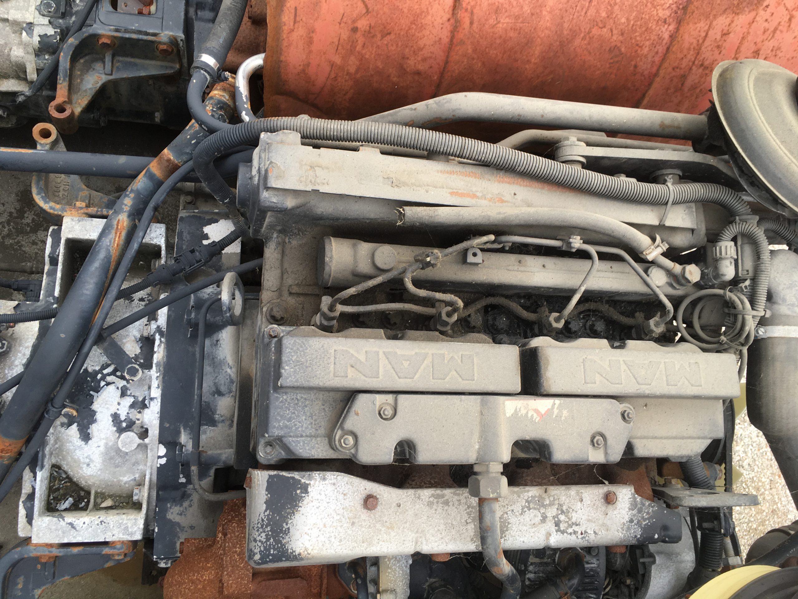 Motore Man 4 cilindri turbo