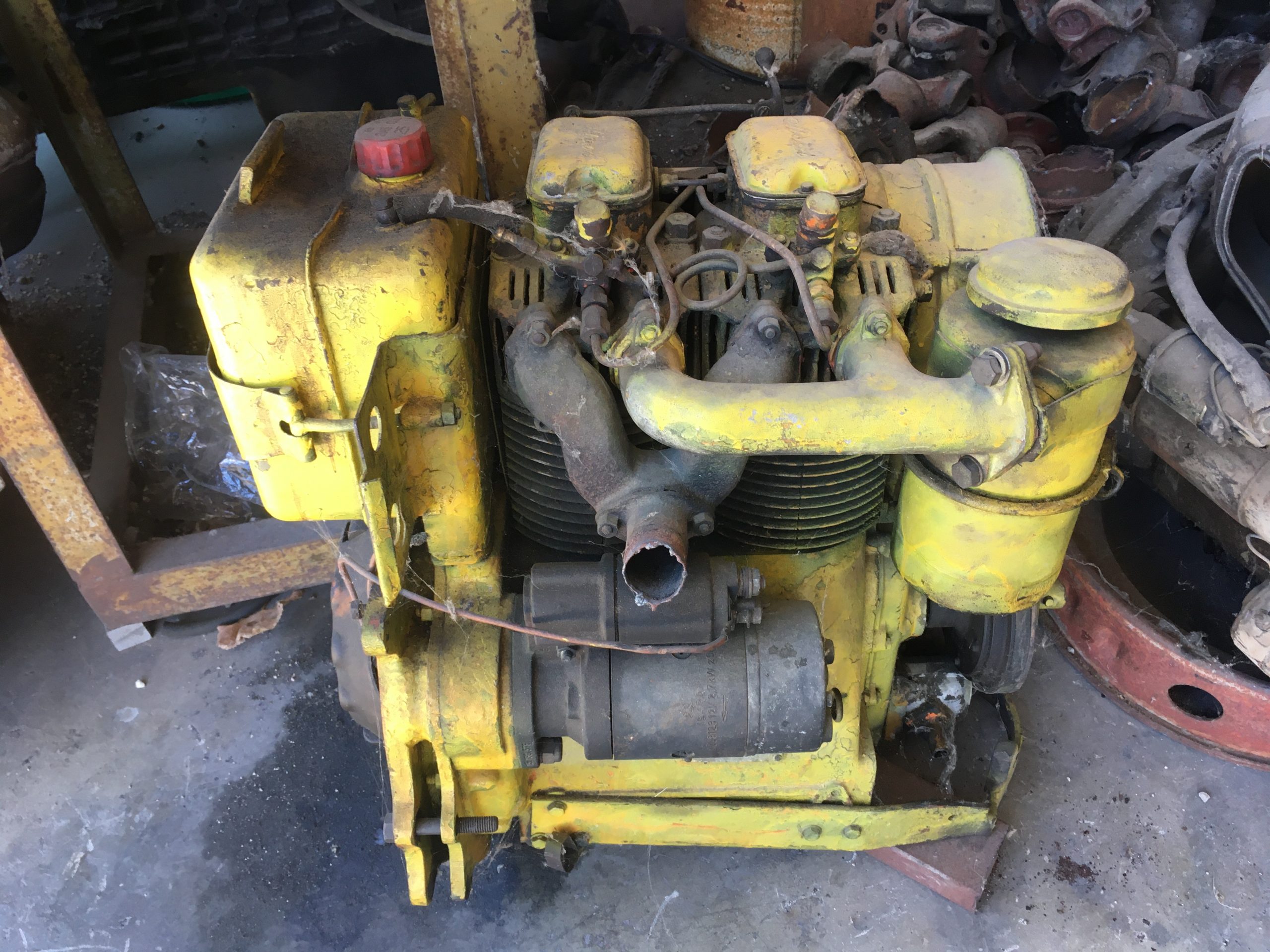 Motore Slanzi DVA 1000T, 18 CV, 2 CILINDRI