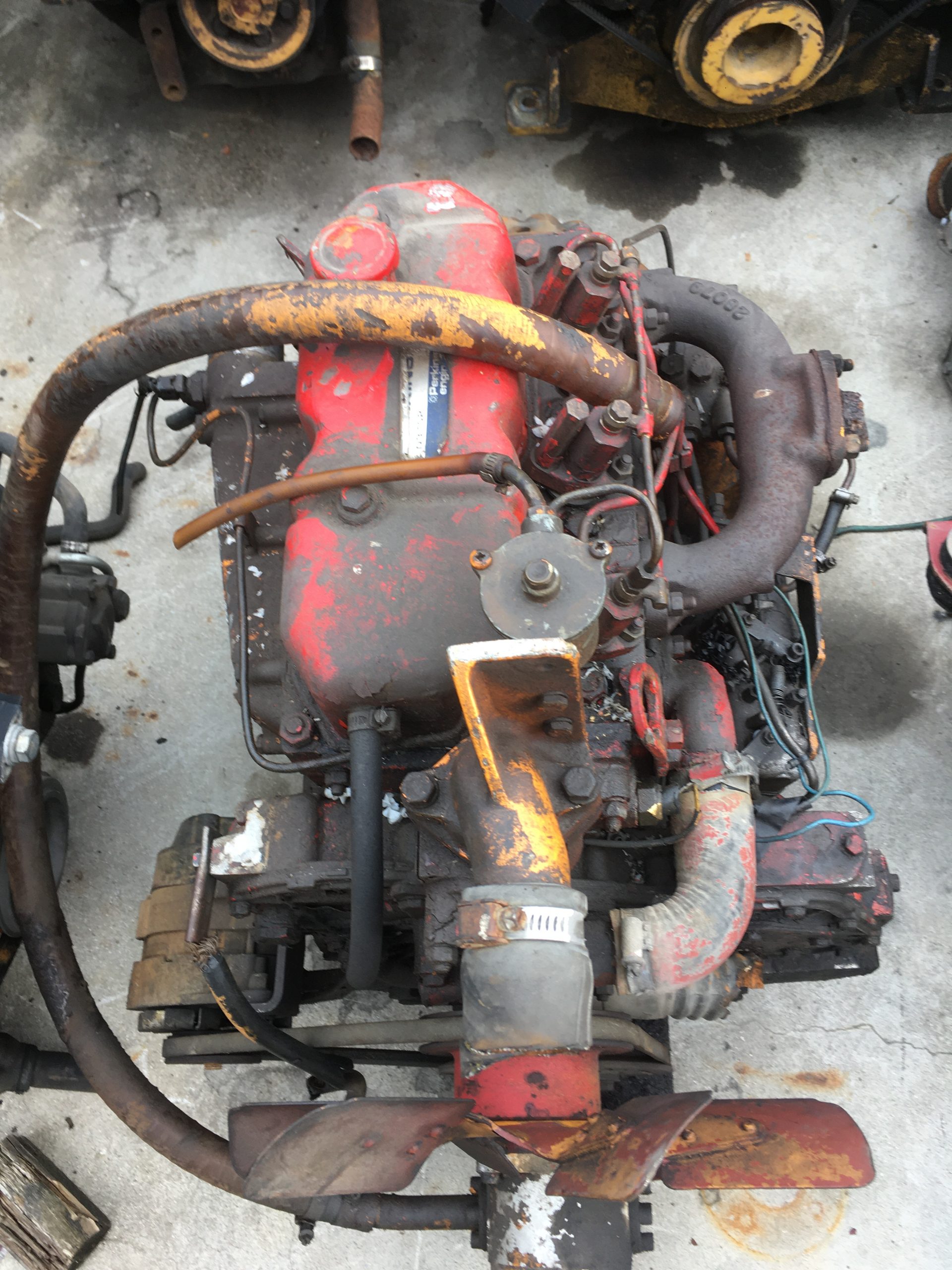 Motore Perkins 3 cilindri