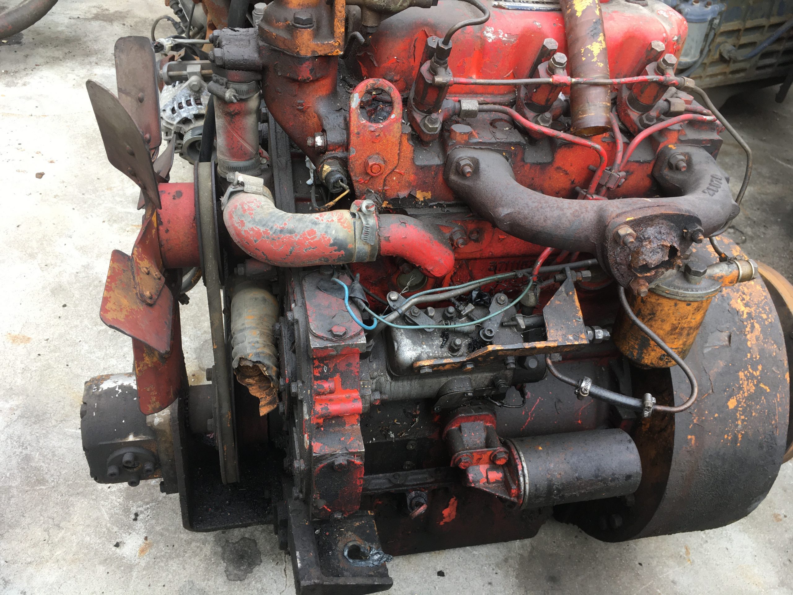 Motore Perkins 3 cilindri