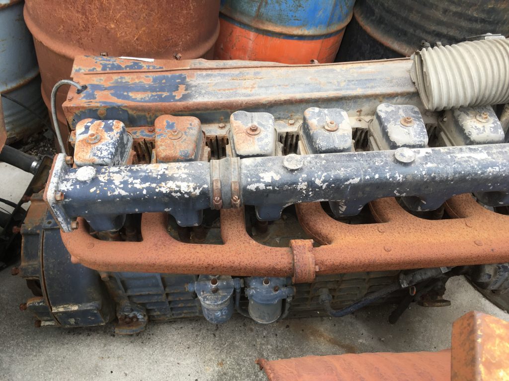 Motore Perkins 6 cilindri aspirato