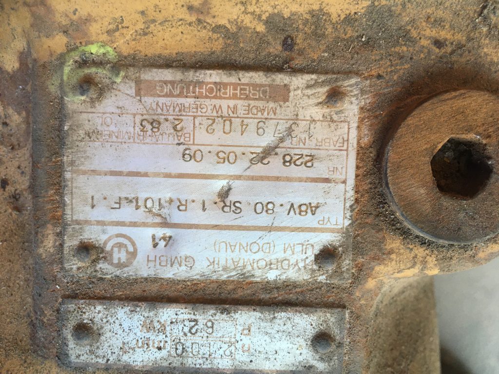 Pompa Hydromatik a8v 80 sr 1 r