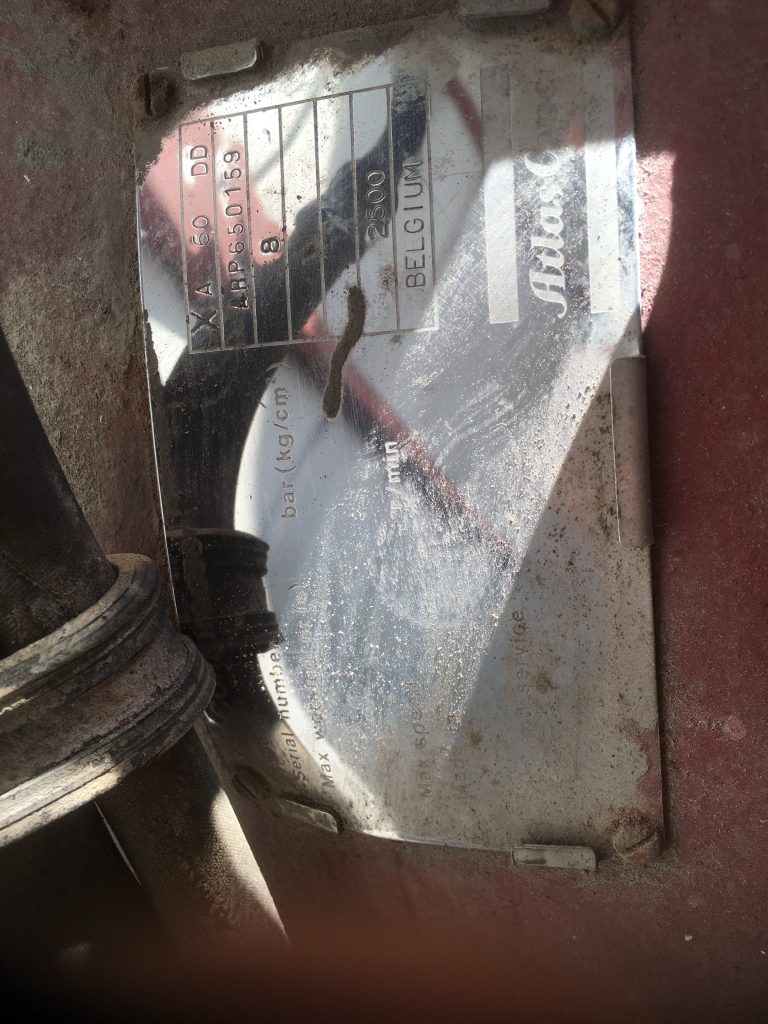 Pompa Compressore Atlas Copco XAS 50 DD