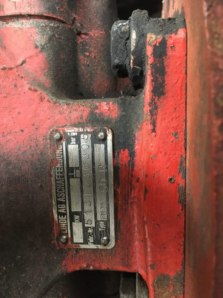 pompa idraulica / motore oleodinamico Linde BPV 50 R