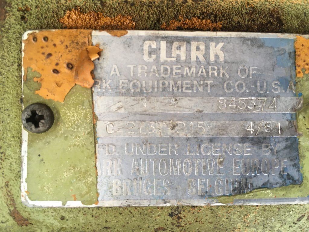 Pompa idraulica / oleodinamica Clark C 273 T