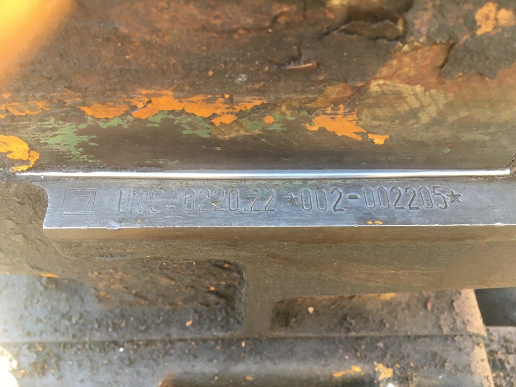 MOTORE UNIC 8220.22 PER ESCAVATORE 6 CILINDRI