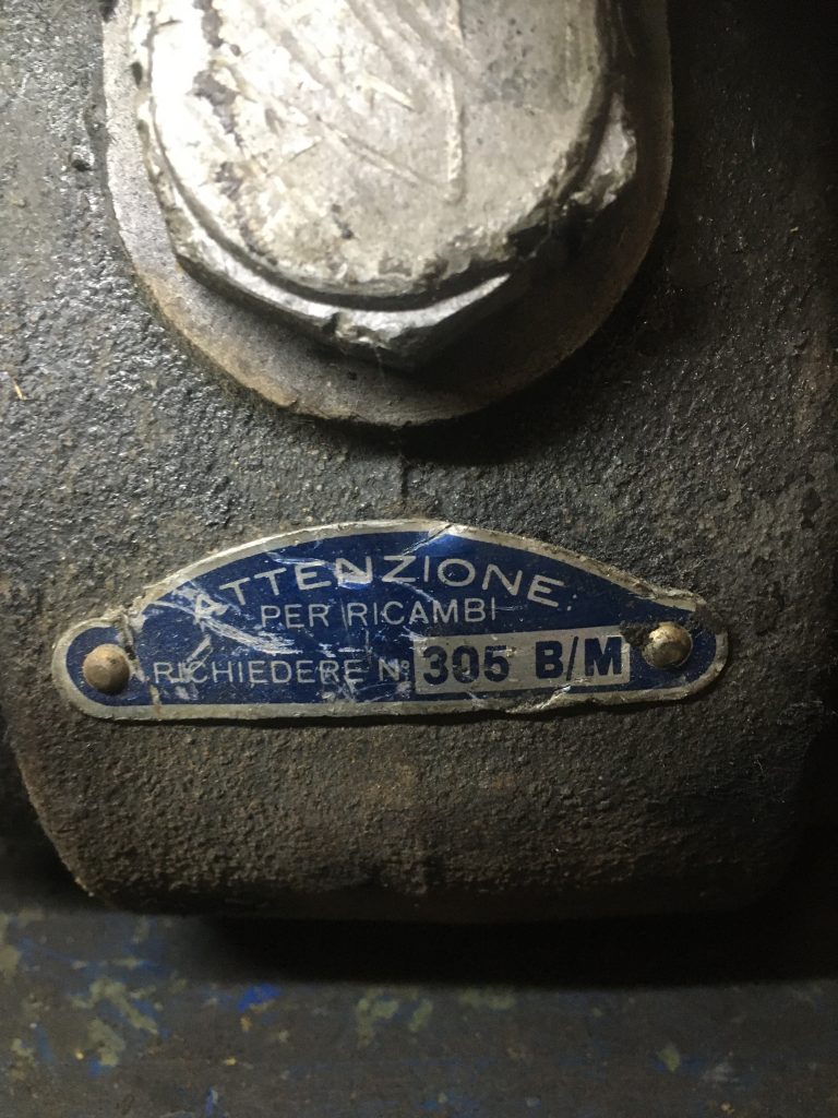 Ingranaggio – presa di forza 305 B/M