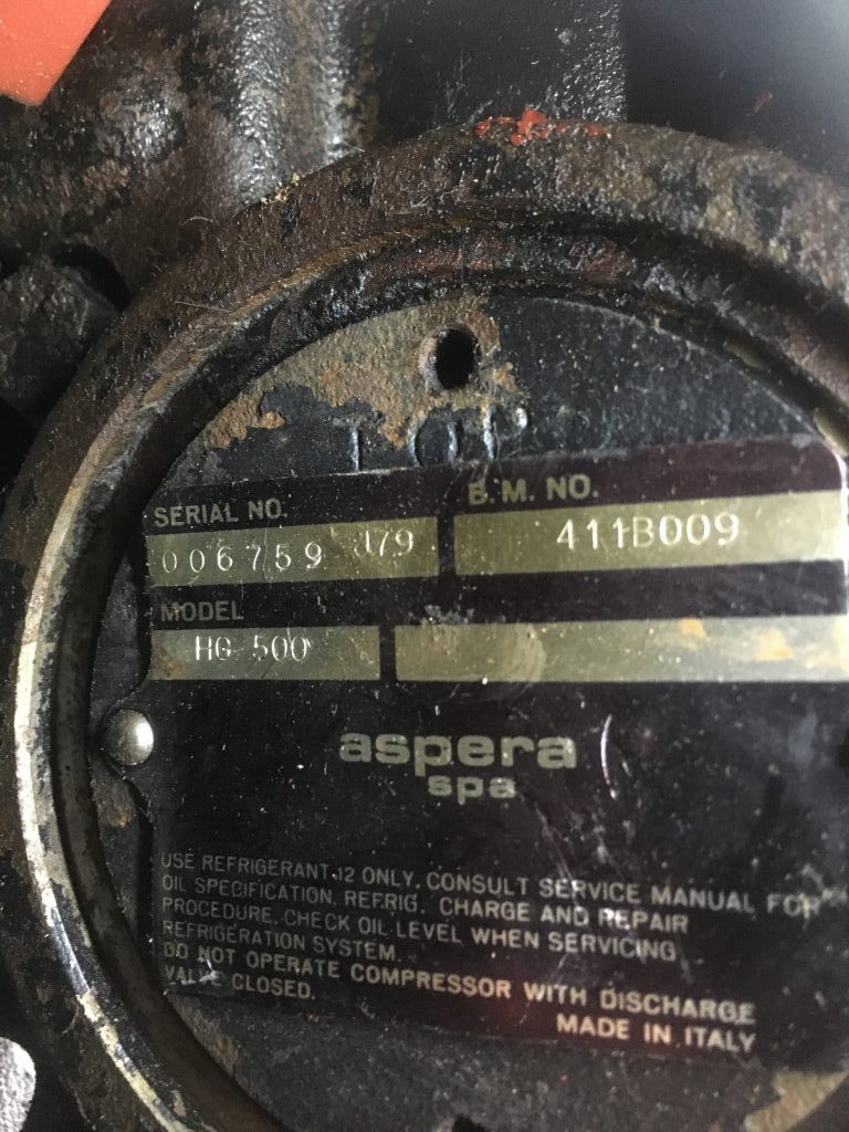Aspera HG 500 compressore