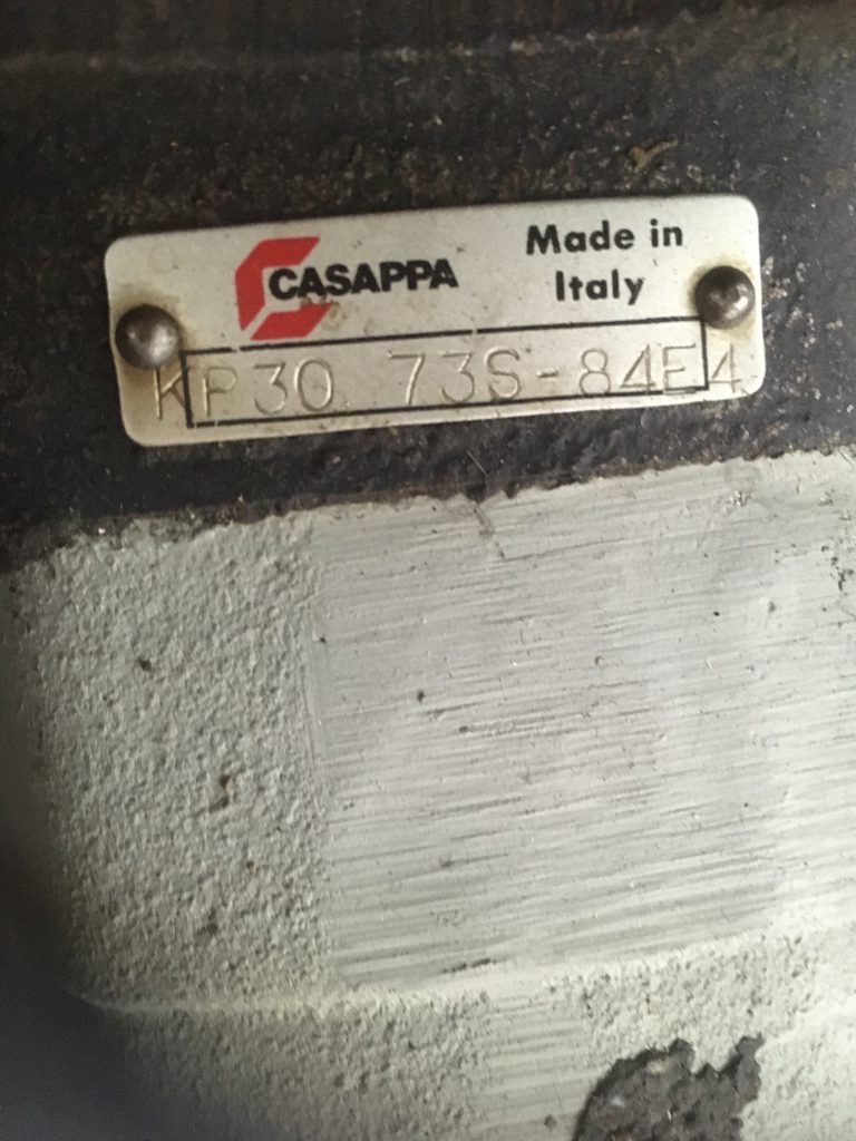 Casappa KP30 pompa idraulica – ingranaggio oleodinamico