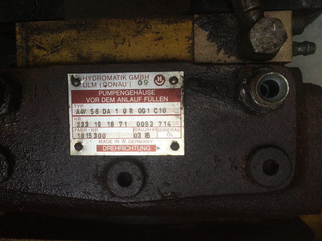 Pompa ULM A 4V 56 DA