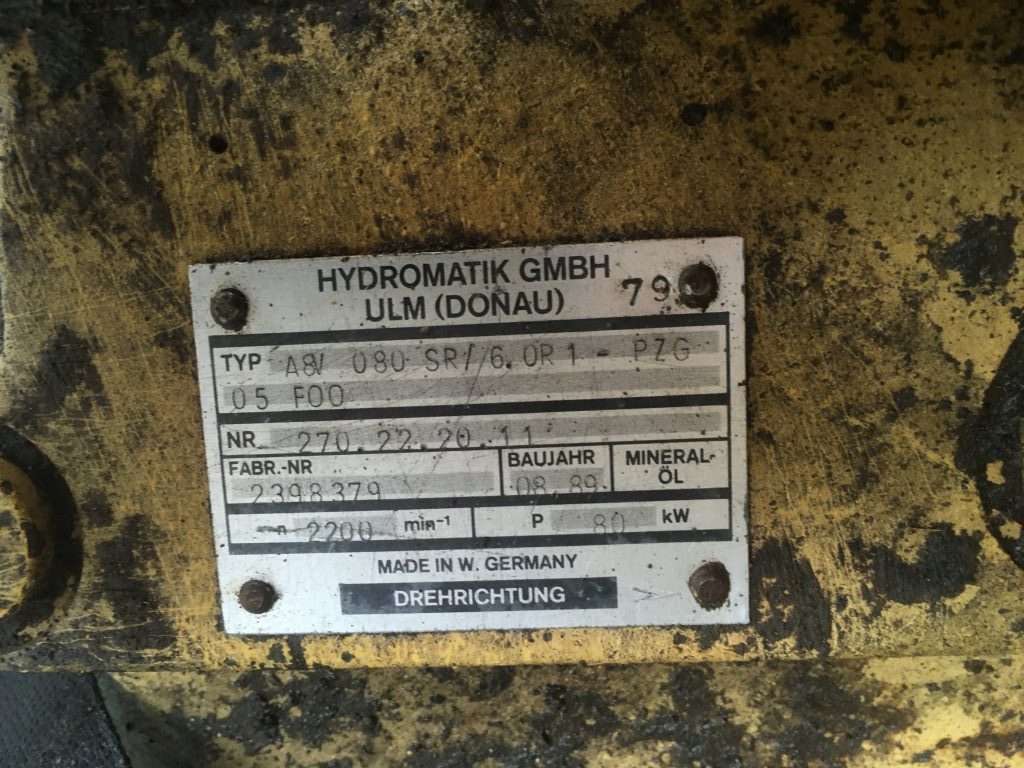 Pompa ULM A8V 080 SR