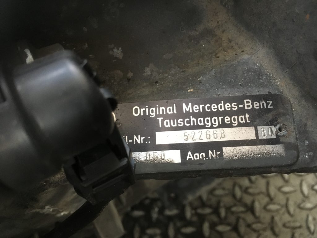 CAMBIO MERCEDES ATEGO