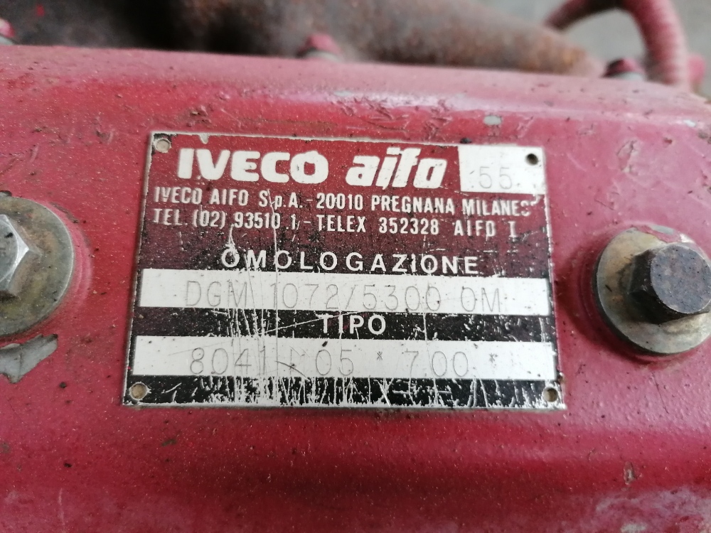 MOTORE IVECO AIFO 8041.05 PER CARICATORE SOLMEC – 4 CILINDRI