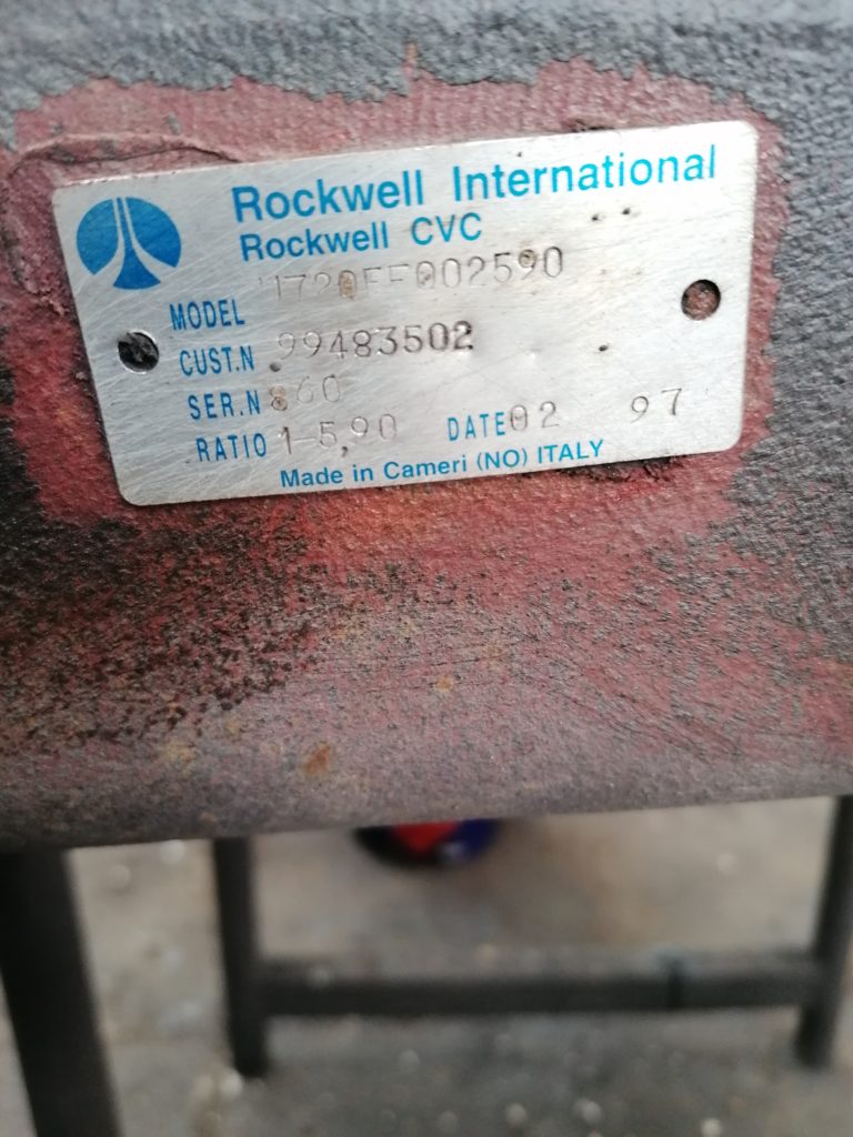 Ponte Differenziale Iveco Pullman Rockwell