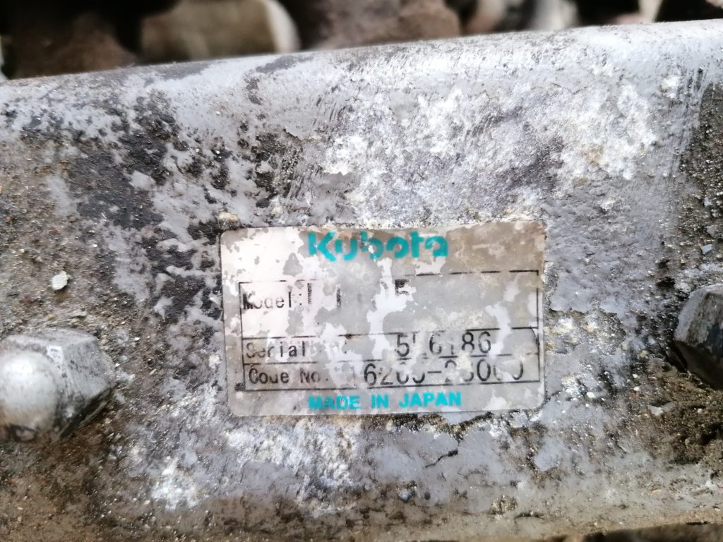 Motore Kubota 3 cilindri