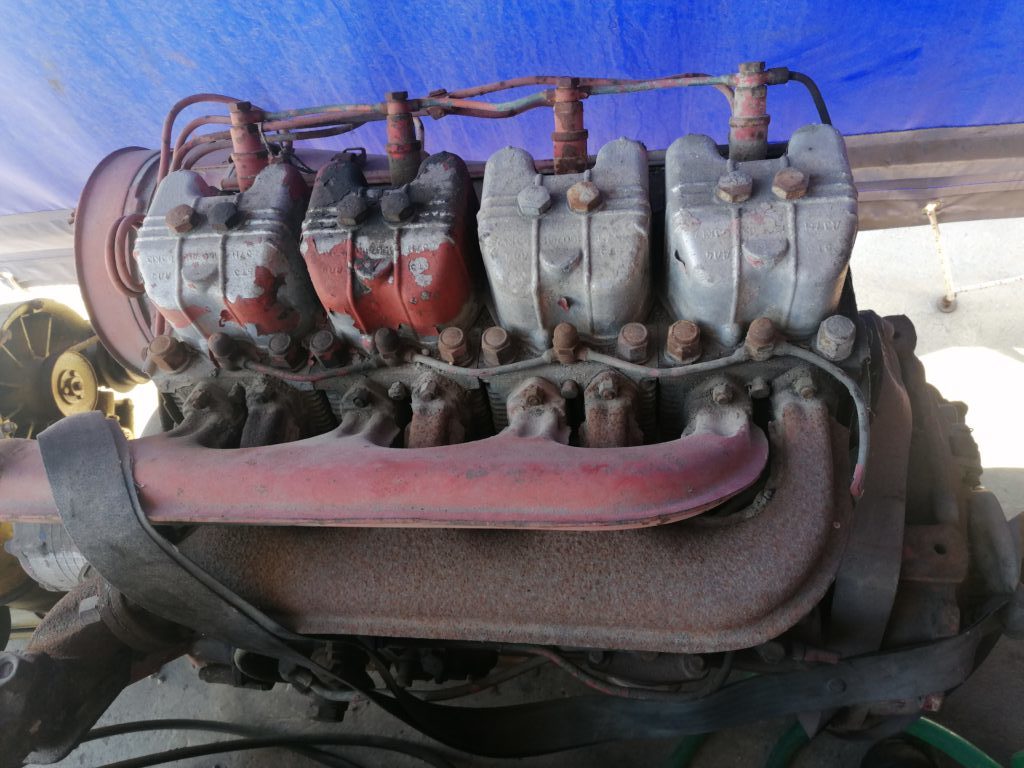 Motore industriale made in URSS (USSR) 4 cilindri