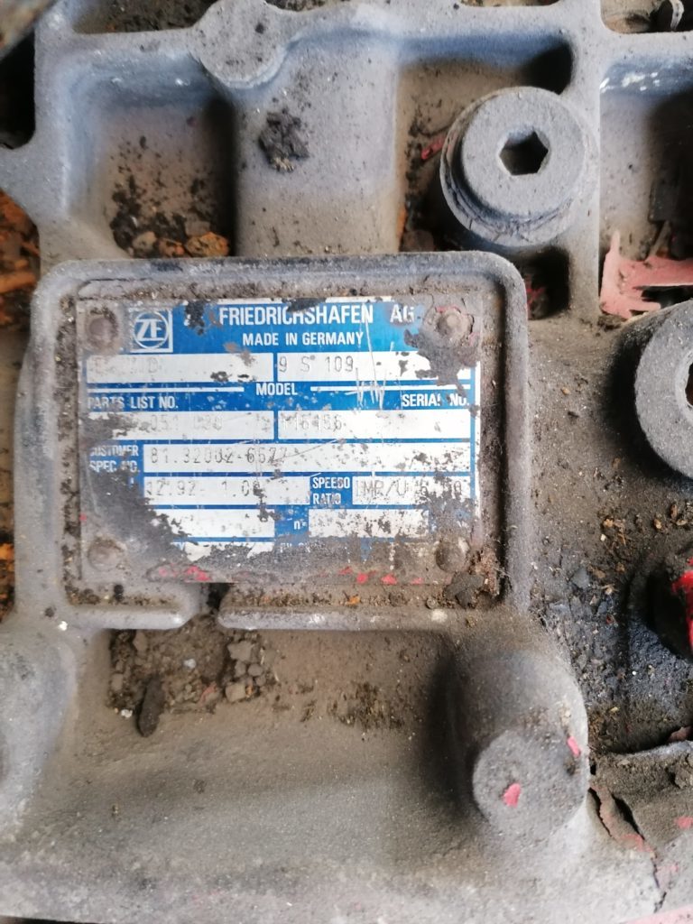 Cambio ZF 9S 109 (per Man 13-224)