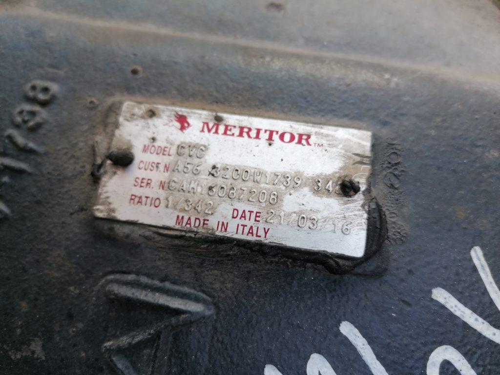Ponte differenziale per Iveco Meritor CVC