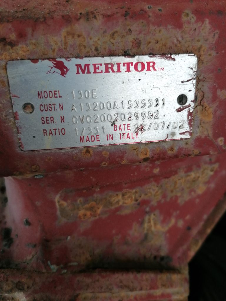 Gruppo differenziale Meritor 130E per Iveco (rapp. 13×43)