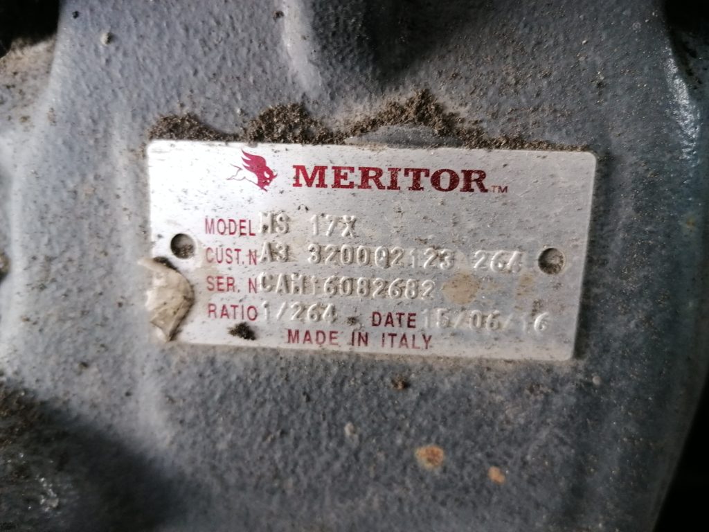 Ponte differenziale Meritor per Iveco Stralis MS 17X (rapp. 14×37) (ratio 1/264)