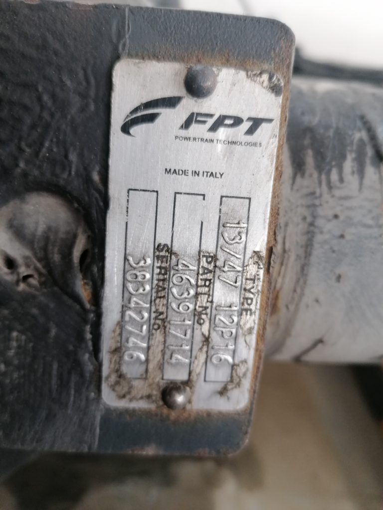 Ponte Differenziale FPT 12P16 per Iveco Daily (rapp. 13×47)