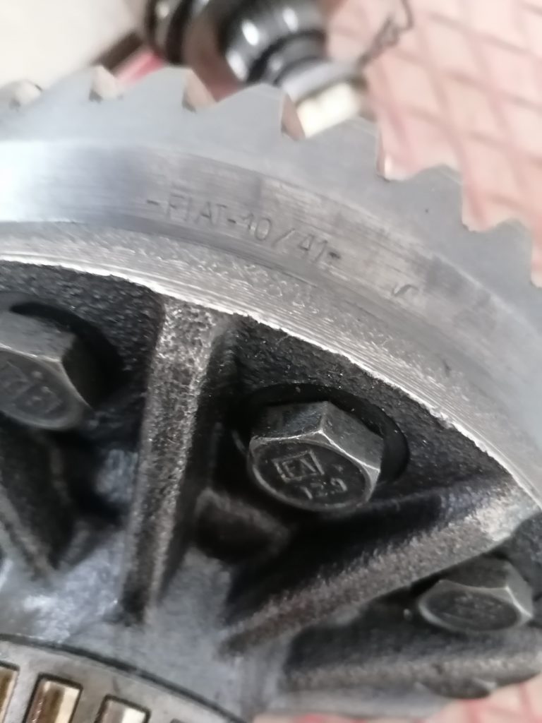 gruppo differenziale fiat 132 – argenta (rapporto 10×41)
