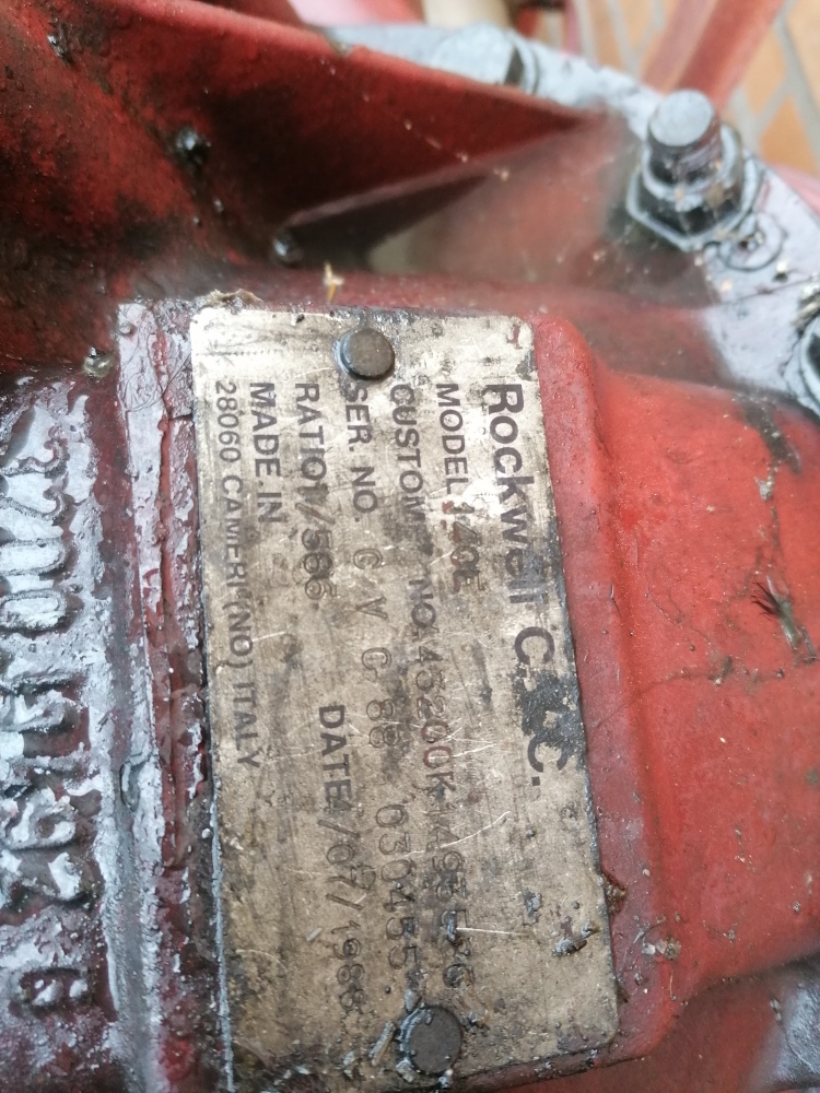 DIFFERENZIALE PER FIAT 145.17 ROCKWELL 140E – RAPPORTO 7/41