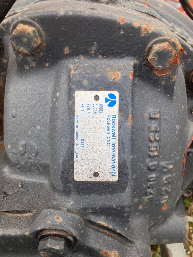 PONTE DIFFERENZIALE ROCKWELL 125E PER IVECO EUROCARGO 120 E 23, 120 E 18, 110 EL 21, RAPPORTO 9X41