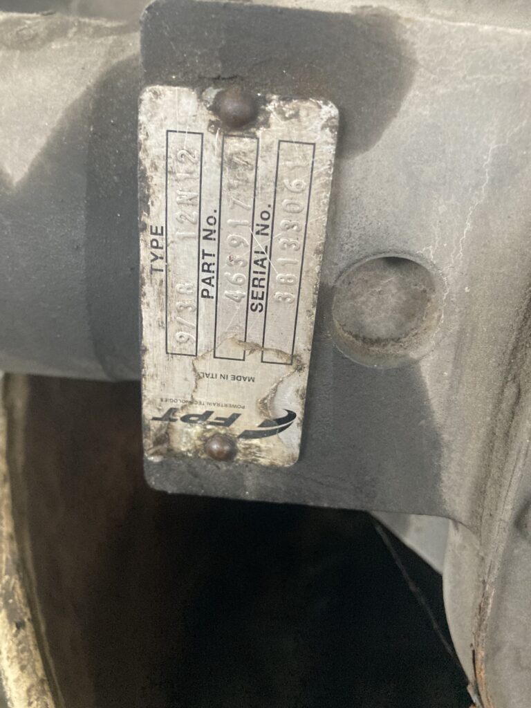 PONTE DIFFERENZIALE COMPLETO IVECO NEW DAILY C15 – C18 (TIPO: 12N12)